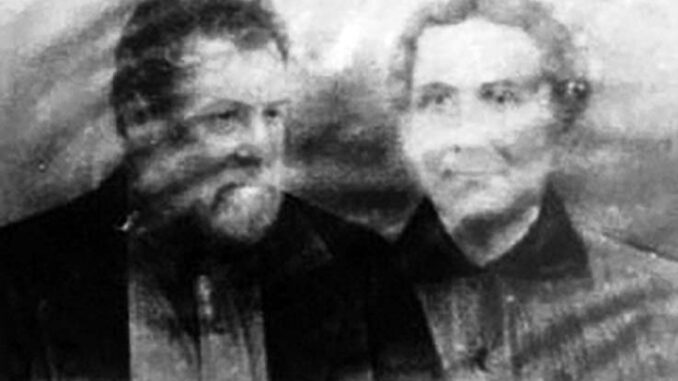 Jean Velior and wife, Celonise Richard Theriot